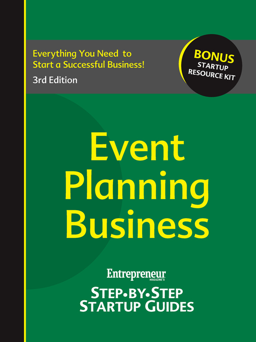 Cover image for Event Planning Business